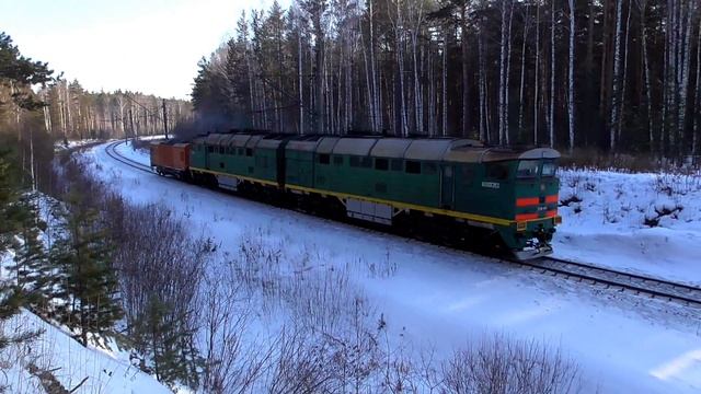 2ТЭ116-1414 с ПОМ1М-151 "Ветерок" смотреть онлайн