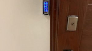 #замокнадверь #кодовыйзамок #скуд Замок на дверь вход по коду и карте с видеодомофоном.