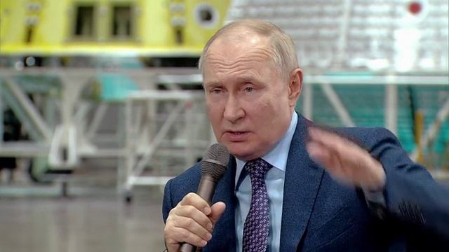 Владимир Путин. Встреча с молодыми учёными и специалистами космической отрасли 26 октября 2023 года.