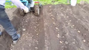 ?Посадка картошки мотоблоком.Так легче!!! 1?