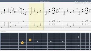 Guitar TAB (Chet Atkins) Maybelle | (1924-2001) Tutorial / Sheet / Lesson #iMn