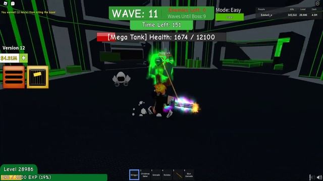 Roblox Zombie Attack | Fast way to grind keys смотреть онлайн