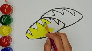 Как нарисовать Хлеб (батон) // How to draw a Bread // Non rasmini chizish // Рисунки для детей