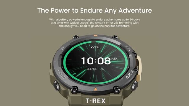 Smartwatch TERGAGAH & Ganteng dari Amazfit - T Rex 2 смотреть онлайн