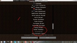 как поменять язык в майнкрафте