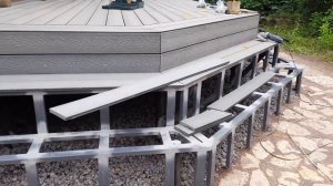 Терраса к дому из террасной доски дпк. DPKTERRASA