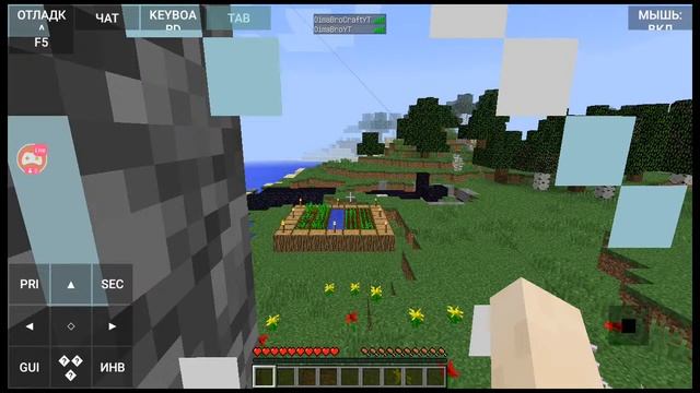 Стрим на сервере DimaBroCraft.aternos.me версия 1.12.2 все заходим смотреть онлайн