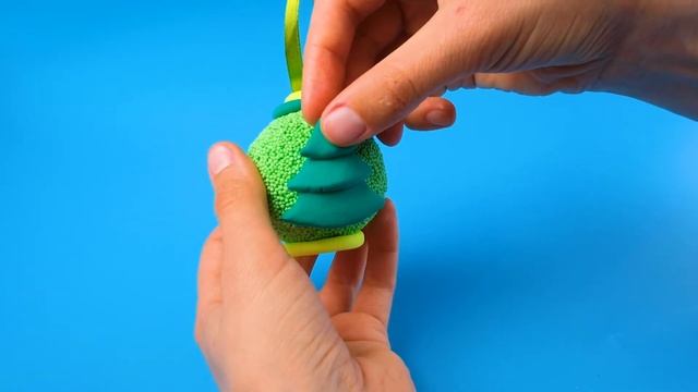 Слепи елочную игрушку Елочка