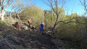 Бурение под столбы. Бурилка, как она есть.