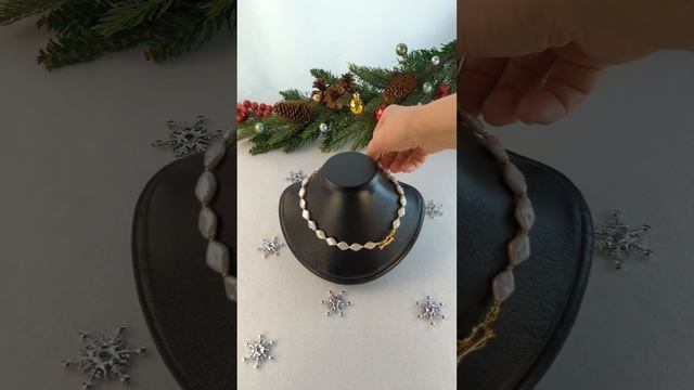 Три колье из барочного жемчуга  #аксессуары#бижутерияручнойработы#жемчуг #кольеизжемчуга #украшения