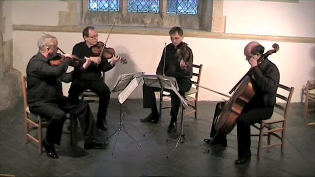 Coull Quartet playing Britten Divertimento No 1