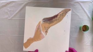 Медиум Арт Композит для флюид арт Тест / Отзыв / Картина жидкий акрил/ Как рисовать Fluid Art Mediu