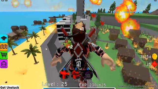 Я СЪЕЛ ВУЛКАН ! ЕШЬ И ЛОМАЙ СИИМУЛЯТОР В РОБЛОКС ! смотреть онлайн