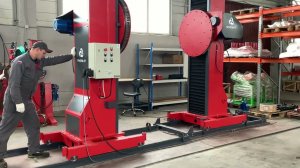 Кантователь Двухстоечный ГРП-КД2-ПЦ-10000 - "Группа 17"