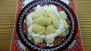 Творожные галушки