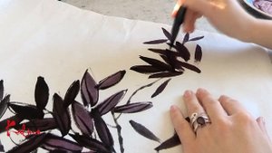 Как рисовать цветы рододендроны. Стиль сеи, китайская живопись гохуа, сумиэ на рисовой бумаге