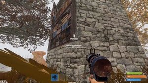 Rust - Гвоздомет VS Двухстволка! Ну такое)