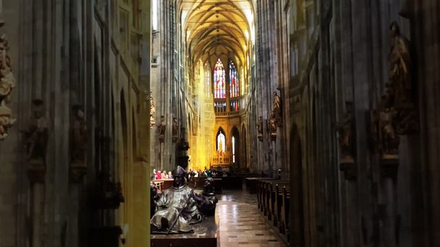 32.Cathedral of St. Vitus. Prague. Czech Republic.