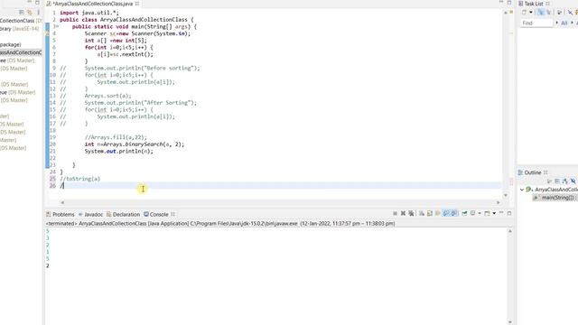 Day 23 | Array Class and Collections Class| Data Structures using JAVA in Tamil | Programming Genic