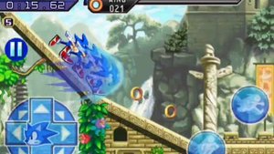 sonic unleashed java (gameplay android)