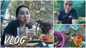 Vlog #MUKBANG едим с мужем шашлык на даче| Покупкa на #Wildberries