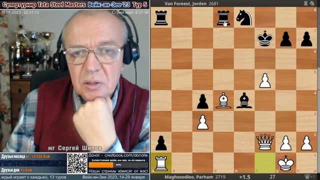 шахматы турнир вейк ан зее 2024. арьян тари. тари шахматист.