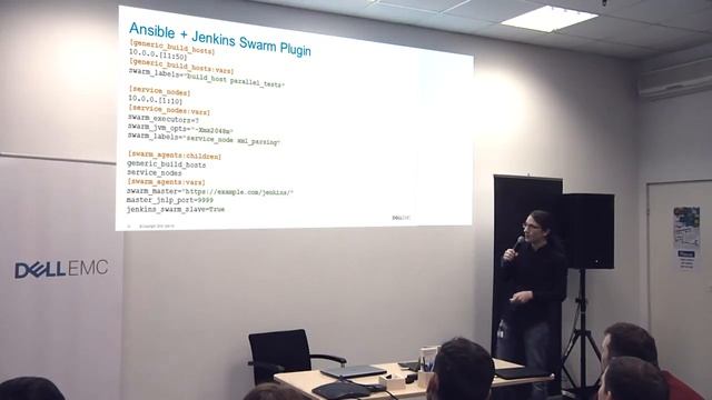 SPB Jenkins Meetup #10. Николай Румянцев. Наш опыт управления агентами Jenkins. смотреть онлайн
