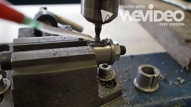 Фрезерование шпоночного паза, сталь смотреть онлайн