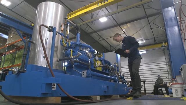 Rogers Custom Engineered Vacuum Solution Liquid Ring смотреть онлайн