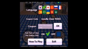 Food Fight Clicker Code #1