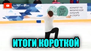 НИ КАТАНИЯ, НИ ПРОГРАММ! Юноши. Короткая Программа. Кубок Федерации Санкт-Петербурга 2023