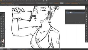 Обтравочная маска. Трассировка в Adobe Illustrator