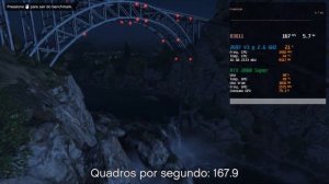 Xeon E5 2697 V3 2.6 GHZ Unlock + RTX 2080 Super em GTA V (1080P Normal, BenchMark)