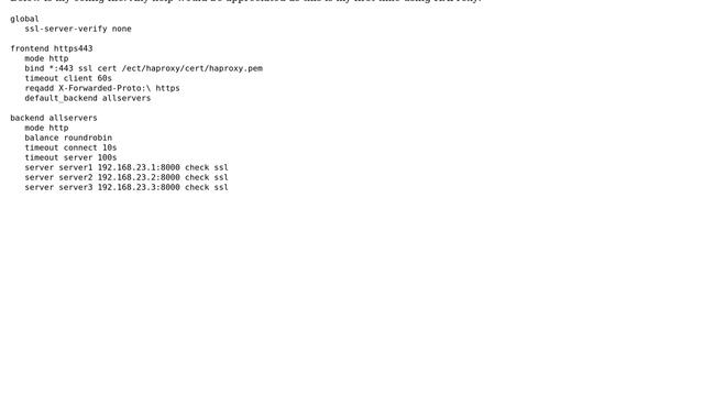 HAProxy 503 Service Unavailable No servers avalible to handle this request смотреть онлайн