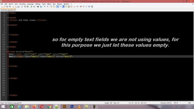 HTML, CSS and Bootstrap Tutorials : PART-3 #html #html5 #htmltutorial #bootstrap