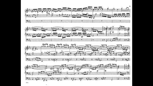 J. S. Bach: Prelude and Fugue in E-Flat Major ("St. Anne") BWV 552 with Score смотреть онлайн