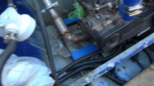 лодка Днепр на водомете с ДВС subaru ej 152