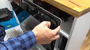 iMac 21,5 замена hdd на ssd. Расклейка