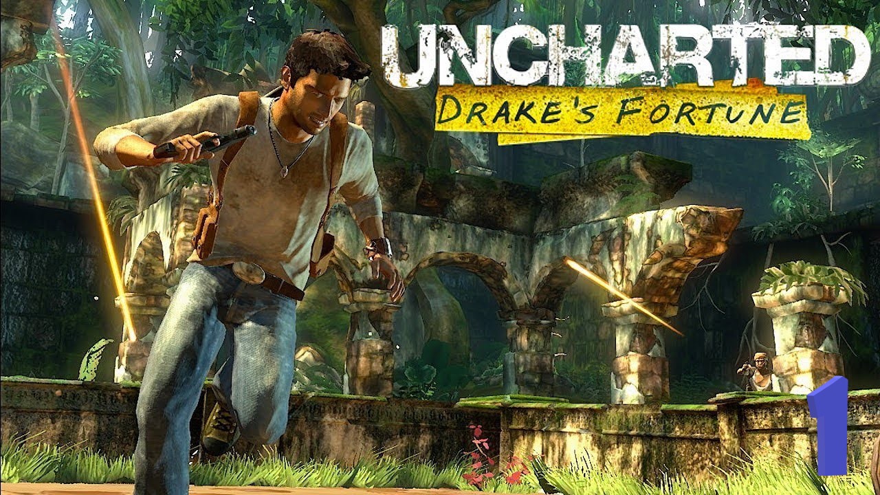 #1 Uncharted Drake's fortune Анчартед судьба Дрейка. Обновленная версия.