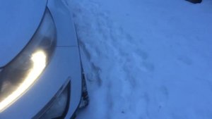 Kia Sportage 3 работа двигателя на холодную зима -10 градусов