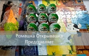 Обзоры. Распаковка. Kinder(Киндер) Сюрприз Natoons