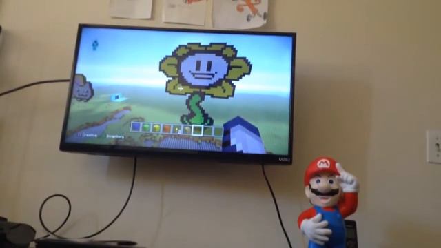 Minecraft Pixel Art: Flowey смотреть онлайн