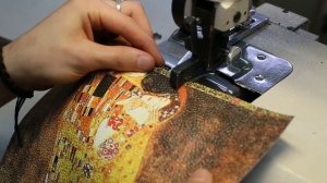 Махаон. Процесс создания сумки кросс-боди. Производственный цикл.