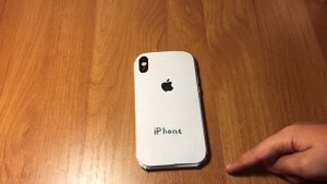 iPhone X из бумаги