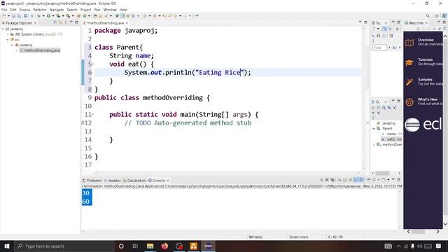 #50 Java Polymorphism | Method Overriding | Late Binding
