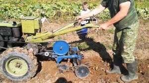 Грохотная копалка под мотоблок