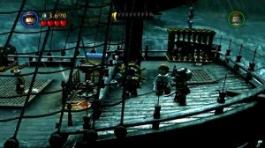 Lego Pirates of the Caribbean - Прохождение - Часть 15 - Водоворот.