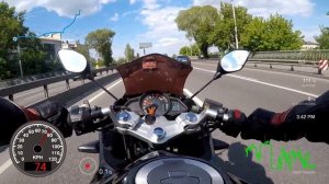 Удобно ли на Lifan KPR 200 ездить вдвоём (Вдвоём на мотоцикле через весь Киев)