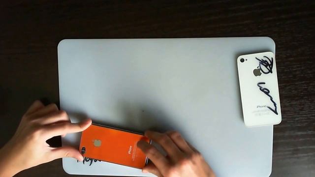 Ремонт Iphone 4, замена задней панели! смотреть онлайн