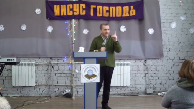 Прими решение и отвергнись себя (06.01.2019) Пастор Владислав Осипчук